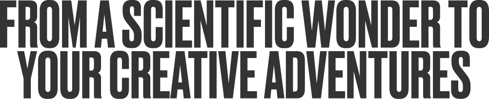 From a Scientific Wonder to Your Creative Adventures